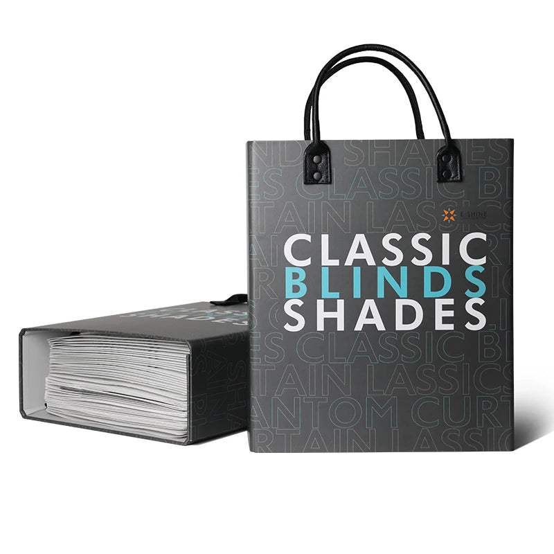YX Zebra Roller Shade Catalog Roller Blind Fabric Catalogue Honeycomb Catalogue Sample Book