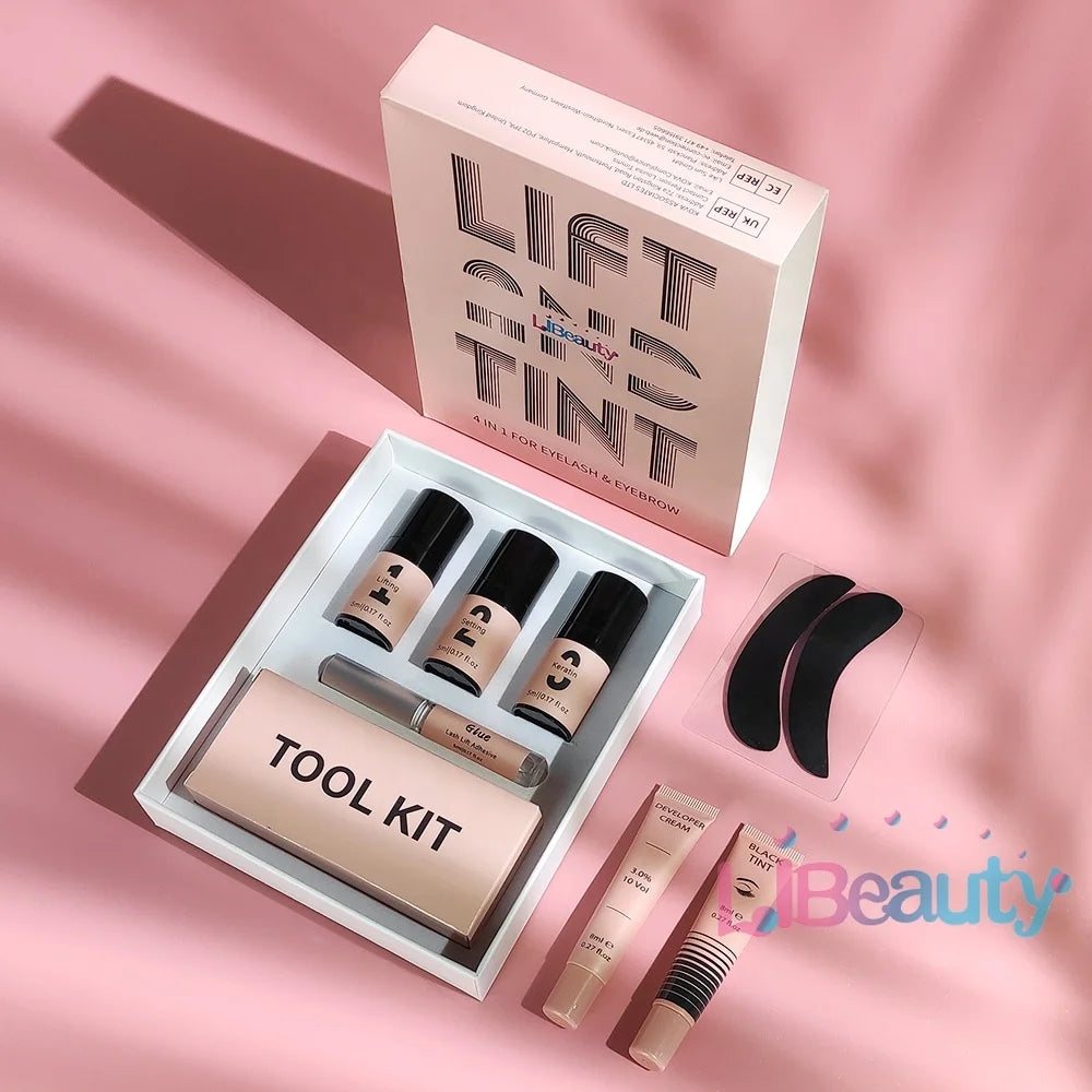 Master Premium Lash Lifting Tinting Kit Keratin Eyelash Lift Kit in Mini 8ml Kit Korean Instant Home Brow Tint