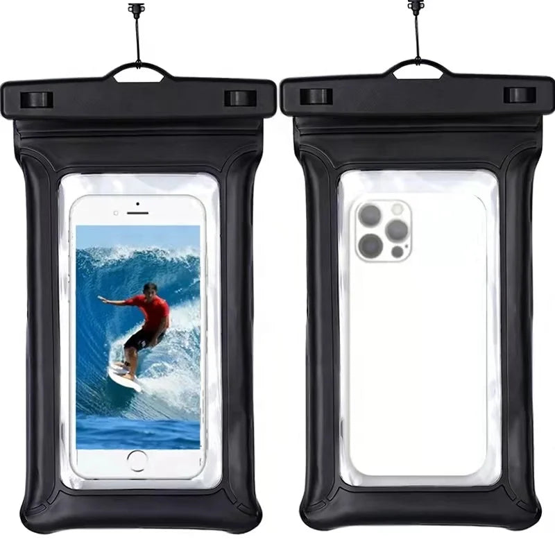Yuanfeng Custom Big Size Universal Waterproof Phone Bag Floating Swim Pouch