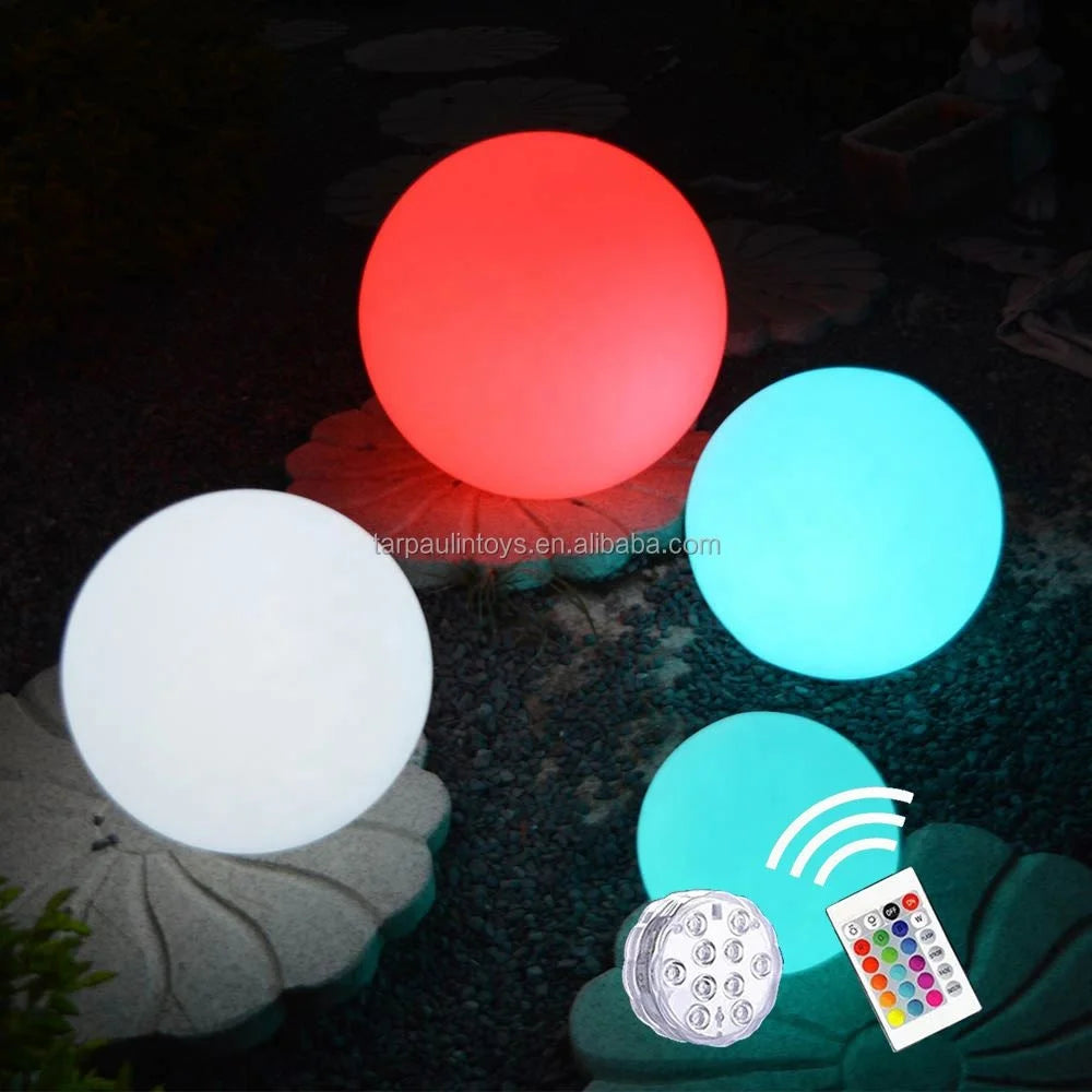 Party Decoration Lighting Sphere 40Cm 60Cm Inflatable Hanging Ball Garden Lights Outdoor Led Ball