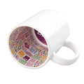11oz Inner Print Sublimation Blank White Ceramic Mugs for Birthday/Mom Gift