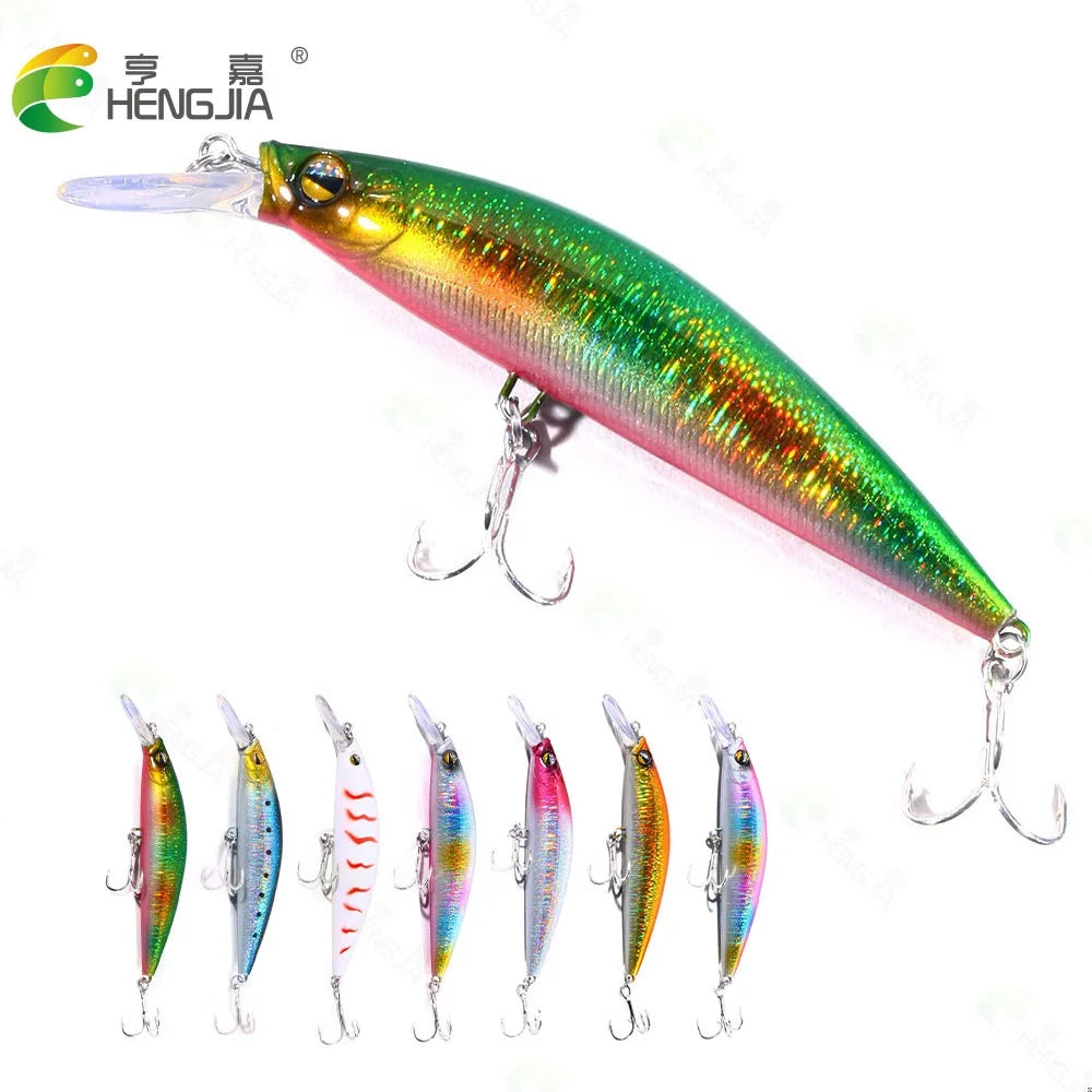 Hengjia Fishing Lures Wholesale 27g Fishing Lures Bait Minnow Lure Trout Peche Artificial Hard Baits