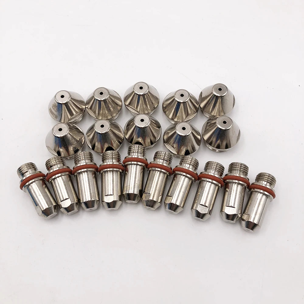 JINSLU FY-A200A FY-A200C LGK-200 200A Plasma Torch Electrode + Nozzle Tip Welding Soldering Supplies 10 A200Y21 A200Y19 A200Y17