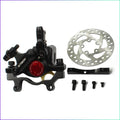 Superbsail ZOOM XTECH HB100 MTB Hydraulic Disc Brake Calipers Front & Rear Rotors 120mm Scooter Disc Brake Set