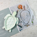 Diy Drip Glue Mold Turtle Tray Plaster Saucer Silicone Mold Resin Storage Tray