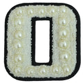 Custom Chenille Embroidered Logo Hat Heat Press Patches Iron Alphabet & Pearl Rhinestone 1-3 Day Garment Labels