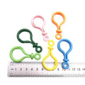 Wholesale Strong Eco-Friendly Durable Colorful Plastic Lamp Shape Buckle Snap Hook Lobster Clasp Handmade Jewelry Special Bag