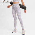 AmeSin Recycled Tie-die  Green Yoga Legging Stretch Fitness Lightweight Super Soft Elastic Closure Resist Dyeing Sport Wear