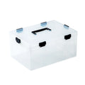 Large Capacity Rectangle Transparent Plastic Storage Box for Children's Toy Building Blocks Home Sundries Organizer