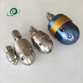 1500bar High Pressure Pipeline Cleaning Nozzle Rotating Great Efficiency Sewer Dredge Spraying Jetter