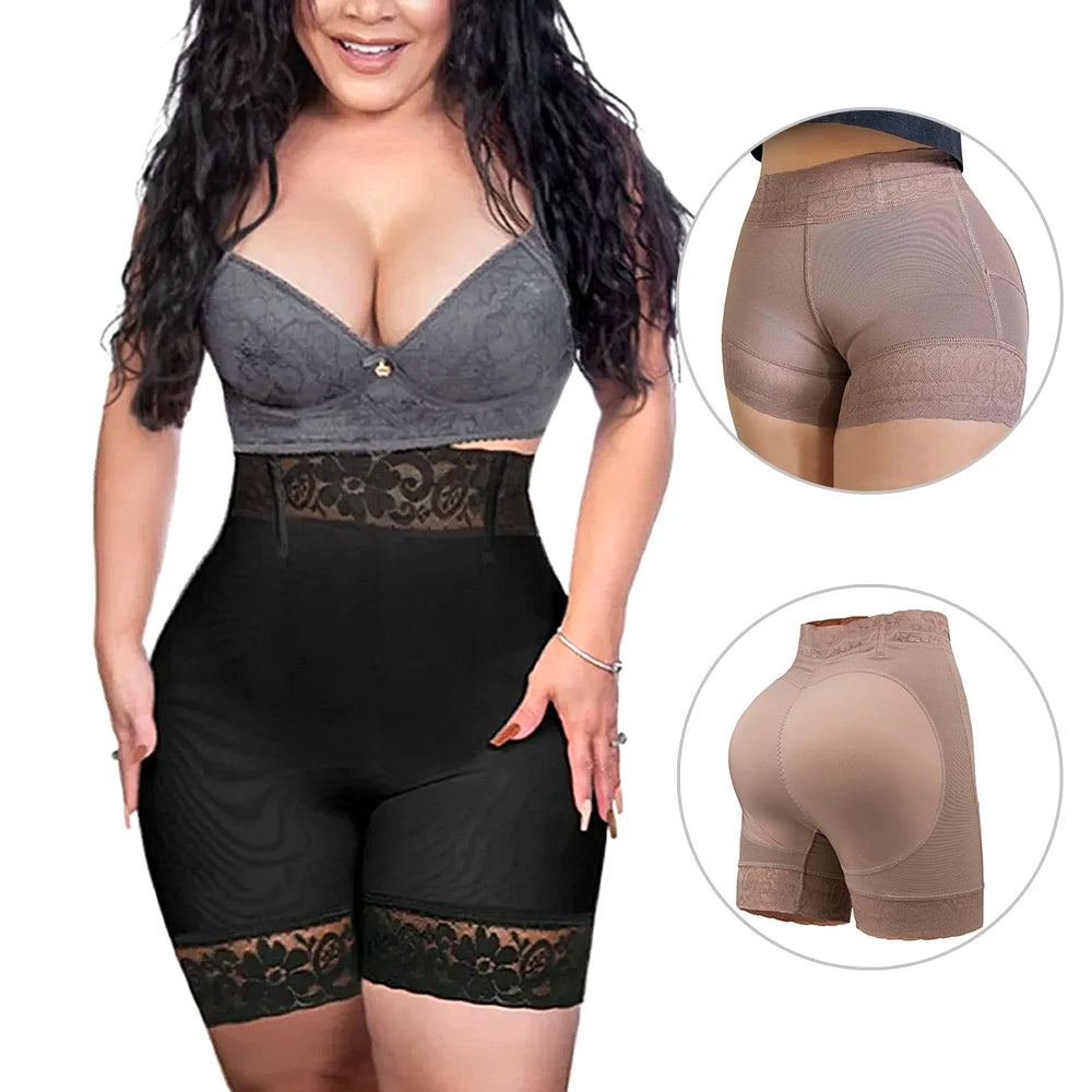 High Compression Breathable Seamless Firm Tummy Control for Shaper Shorts for Women Butt Lifter Shapewear