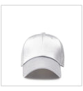 Classic Woman's 6-Panel Sports Baseball Cap Bright Dot Pattern Silk Satin Outdoor Plain Blank Color Durable Oxford Fabric