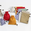 Lucky Bag Jewelry Pouch Brocade Linen Drawstring Bag Small Fabric Bag Accessories Storage Pouch Vintage Fragrance Sachet Drawstr