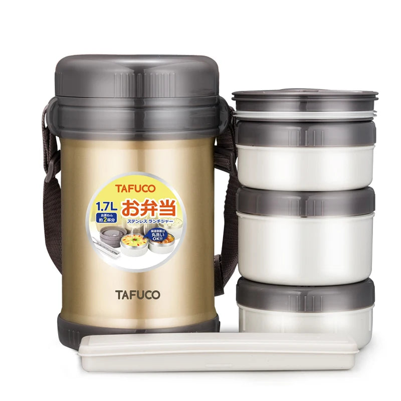 Custom Double Wall Stainless Steel Vacuum Insulated Food Container Flask Lunch Jar