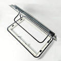 800x500mm Aluminum Alloy Frame RV Ventilation Window Rv Skylight for Campers with Anti-Insect Mesh & Curtain