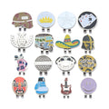 Personalized Custom Golf Hat Clip with Magnetic Metal Ball Markers Golf Gifts Accessories for the Golfer
