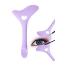 NEW Eye Makeup Silicone Eye Shadow Eyelash Makeup Tool Eye Pencil Line Pro Eyeliner Lipstick Stencils Template Shaper Model