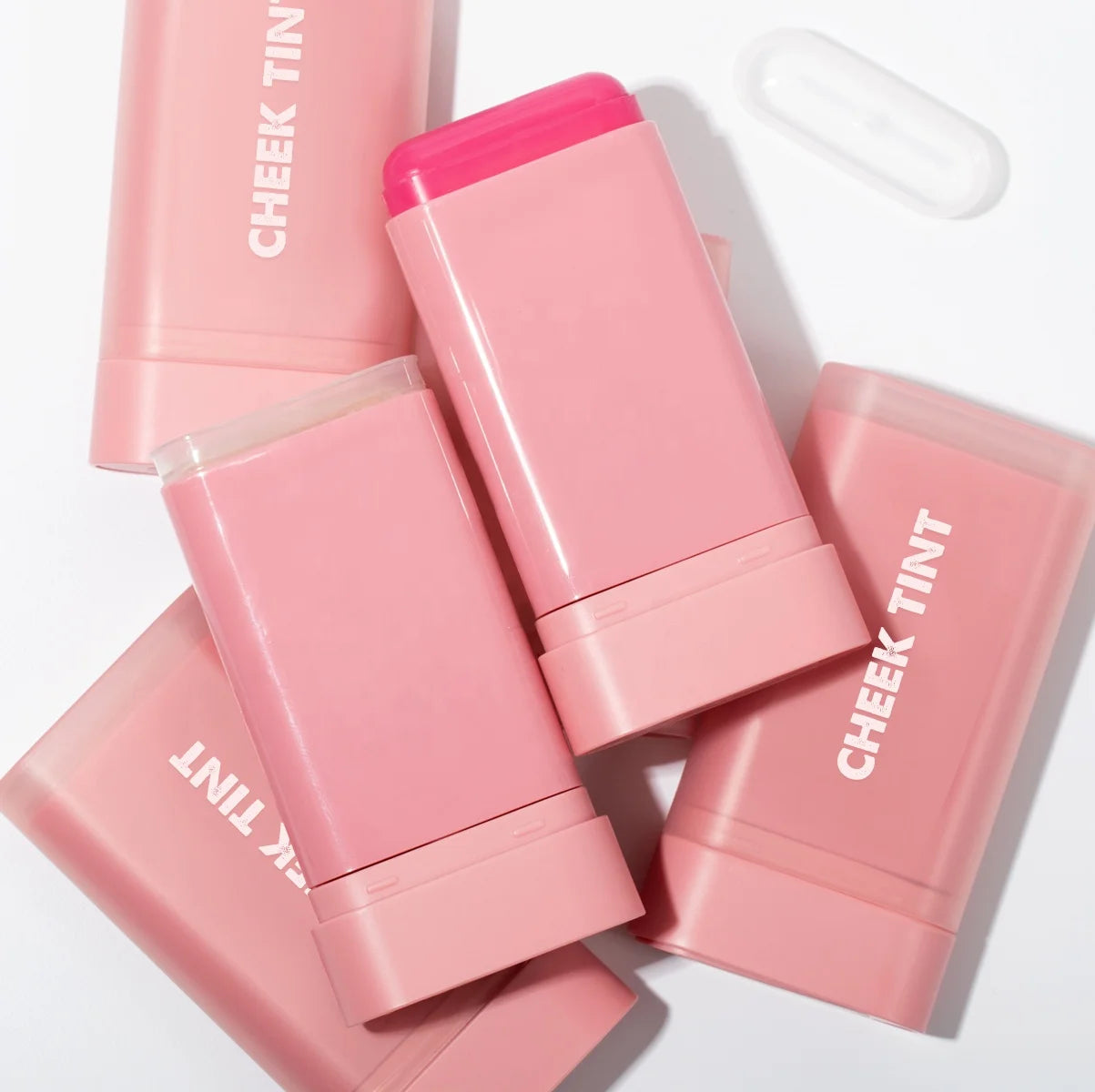 3 in 1 Big Volume Multi-Use Moisturizing Blush Stick Private Label Long Lasting  Waterproof Lazy Creamy Lip Cheek Tint