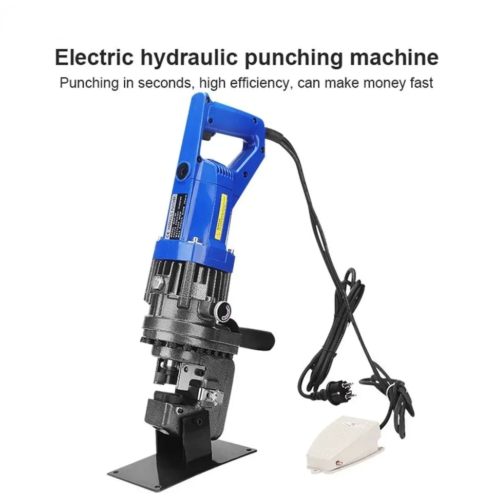 MHP-20 Hydraulic Punching Tool Machine Strong Power Metal Hole Puncher Construction Tool for Angle Steel Channel MegaBDM
