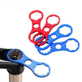 Mountain Bike Front Fork Shoulder Cover Wrench 8T/12T 27/28mm for Suntour XCR/XCT/XCM/RST Air Shock Absorber Removal Tool