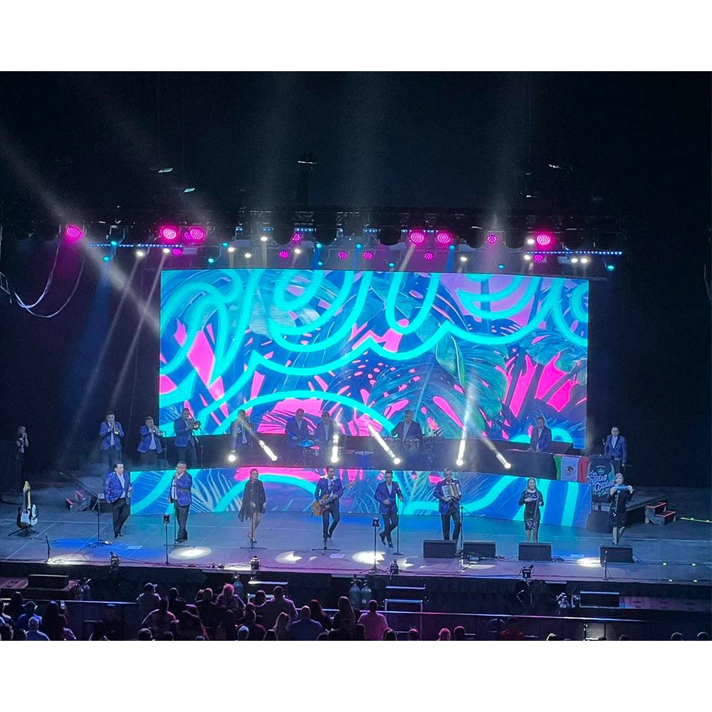 RAYBO OptiFlex Series IP65 Portable LED Video Wall P3.91 Indoor Stage Rental Concert Backgrounds