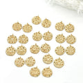 Factory Wholesale 14K Gold Plated 12 Zodiac Charm