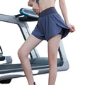 MAYYOUNG Women's High Quality Sports Running Yoga Shorts New Fashion High Waist Breathable Leggings Solid Color Cargo Shorts for