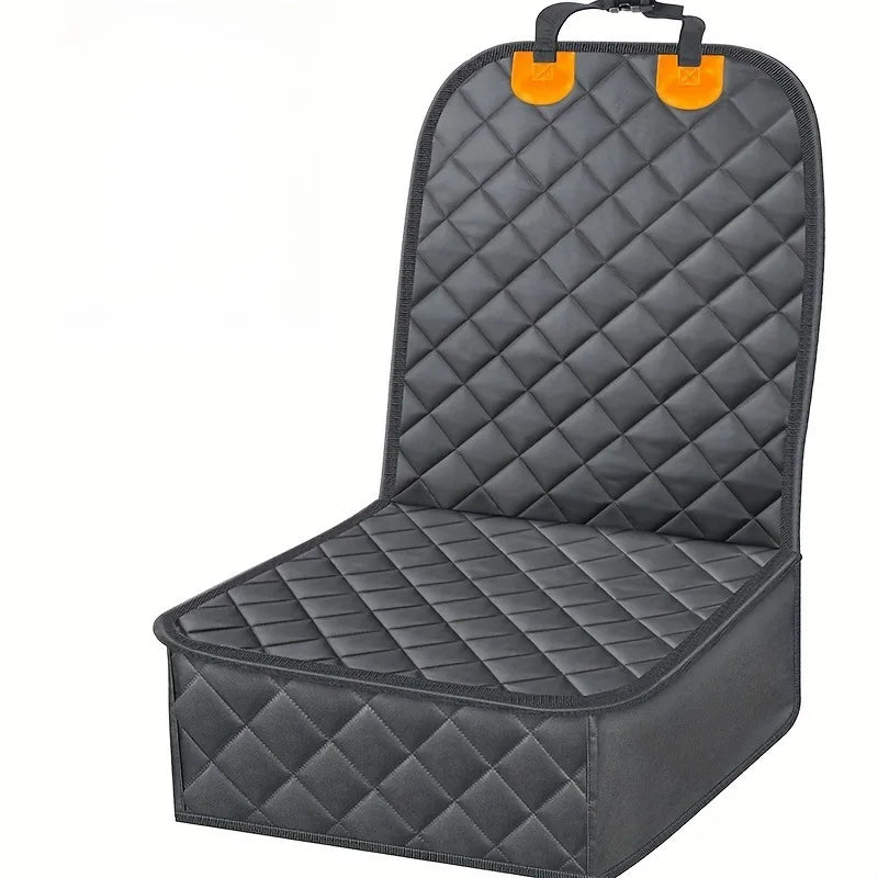 Modern Oxford Waterproof & Nonslip Dog & Cat Car Seat Cover Front Seat Pet Cover for Cars Trucks SUVs MegaBDM