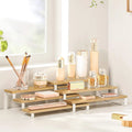 Bamboo Sliding Cupboard Foldable Kitchen Accessory Organizer Rustic Storage Spice Storage Holder Rack CNLF