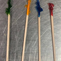 15cm Decorative Custom Sandwich Cocktail Pick Knotted Beaded Picks