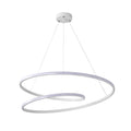 Customizable Chandelier Rings Led Special Designer Circle Black Chandelier Modern Attic Living Dining Room Interior Lighting