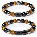 Fashion Natural Stone Horoscope Bracelet for Women Men Inspirational Jewelry Handmade Stretch Gemstone Zodiac Bracelet Jewelry