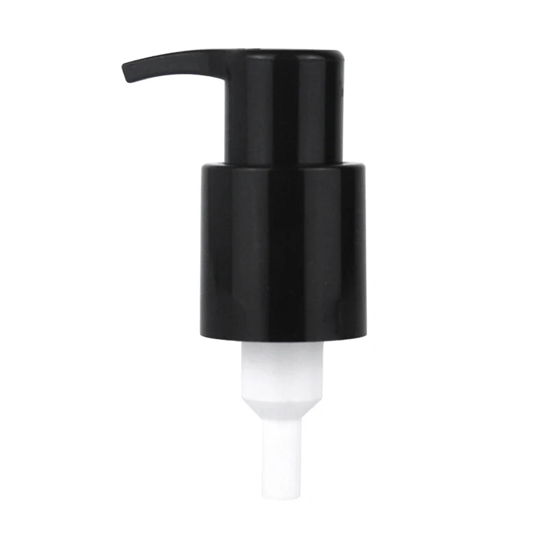 Black Cosmetic Essential Oil Pump Dispenser for Makeup Remover Oil Bottles 24/410 28/410