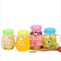 Wholesale Cute Creative Portable Lemon Blossom Tea Cup Kid Crystal Clear Glass Water Bottle With Filter