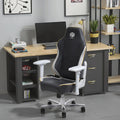 Hobot Ergonomic Swivel Chair Set Kids Study Table and Adjustable Height Gaming Chair for Children Bedroom Furniture