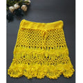 2020 Seaside Vacation Bohemian Hand-Crocheted Hollow Skirt Short Skirt Women