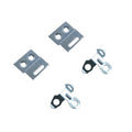 Double-hole Iron Metal Blue Zinc-plated Galvanized 23x36mm/27x28mm Plain Silver Picture Frame Hanger Wall Conceal Hook Box