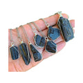 Natural Black Tourmaline Necklaces Wire Wrapped Rock Mineral Nuggets Reiki Healing Black Quartz Necklace for Gifts Weddings