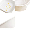 Wholesale Disposable Biodegradable Kraft Paper Bowls Boxes SquareFast Food Salad Takeaway