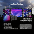 RAYBO High Brightness Indoor Outdoor Transparent Led Display Panel Advertising Displays for Glass Window Invisible Video Screen