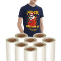DTF Film Roll 60cm 30cm 33cm Transfer Film Printing Hot Peel Film Single Sided Easy to Peel DTF Printing Paper 24 Inch