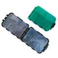 Guosong 9.9*6.5*3cm Waterproof Fishing Lure Box Tackle Plastic Fishing Storage