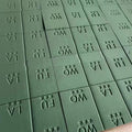 Dark Green and Green Floral Foam Dry Foam for Flower Arrangements 22.5cm X 10.5cm X 7cm Hzy Brand