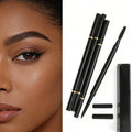 Wholesale High-Pigmented Waterproof Eyebrow Pencil Long-Lasting 10 Colors Private Label Customizable Soft Brush Logo-Free