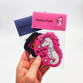 Adhesive Waterproof Logo Printing Custom Design Vinyl Stickers Bulk Die Cut Stickers Pack