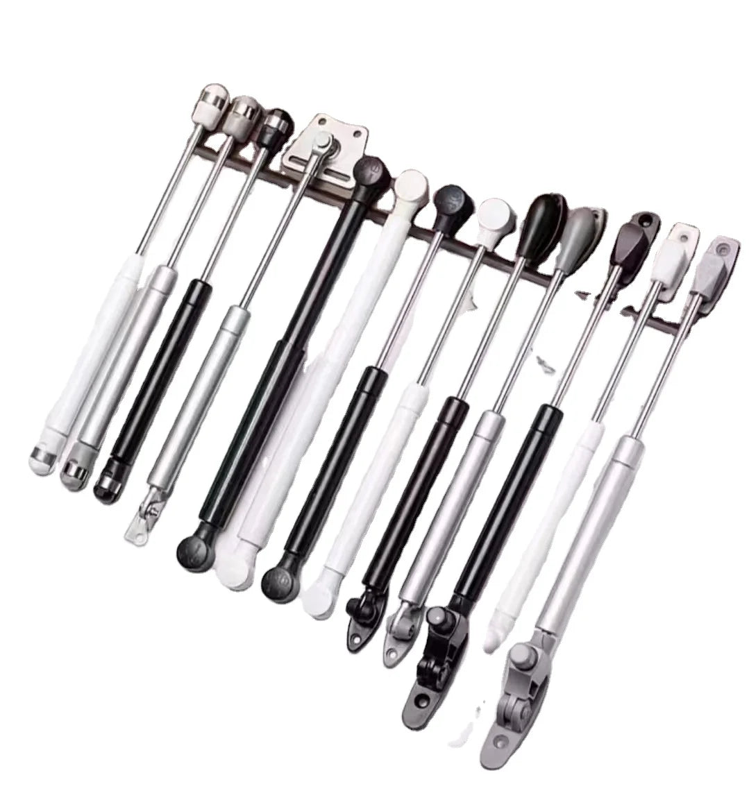 Miniature Steel Furniture Hydraulic Support Rod Window Pneumatic Telescopic Gas Spring Pressure Coiled Style for Cabinet Lifting