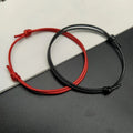 SC 2 PCS/SET New Lucky Bracelet Women Men Handmade Adjustable Rope Chain Jewelry Fashion Couple Paired Bracelets
