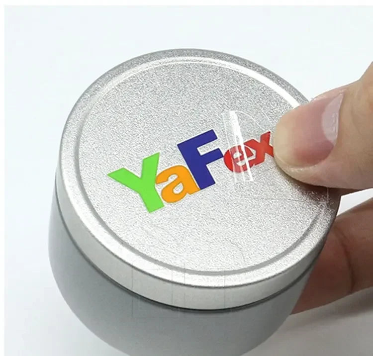 High Quality Strong Adhesive Waterproof Product Packing Vinyl Transfer Sticker Custom Logo Dtf Grade UV Transfer Label Stickers