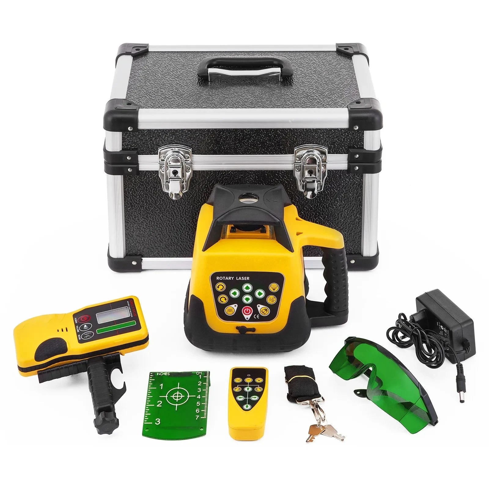 Czech Poland Germany Ready Stock Warehouse Laser Level 360 Rotary Self Leveling Measuring Automatic Rotating Green Beam