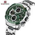 NAVIFORCE Watch 9197 Stainless Steel Digital Watch for Men Verified Suppliers for Watches Alibaba Best Selling Watch